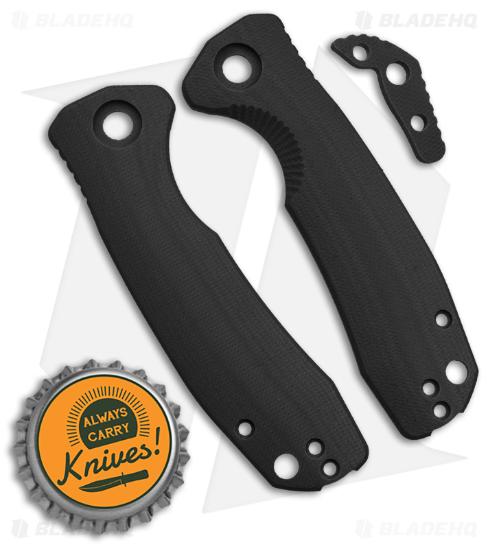 Honey Badger Knives Small Handle Set Black G-10