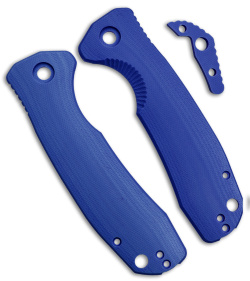 Honey Badger Knives Large Handle Set Blue G-10