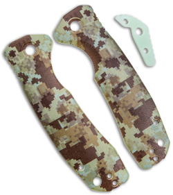 Honey Badger Knives Medium Handle Set Camo G-10