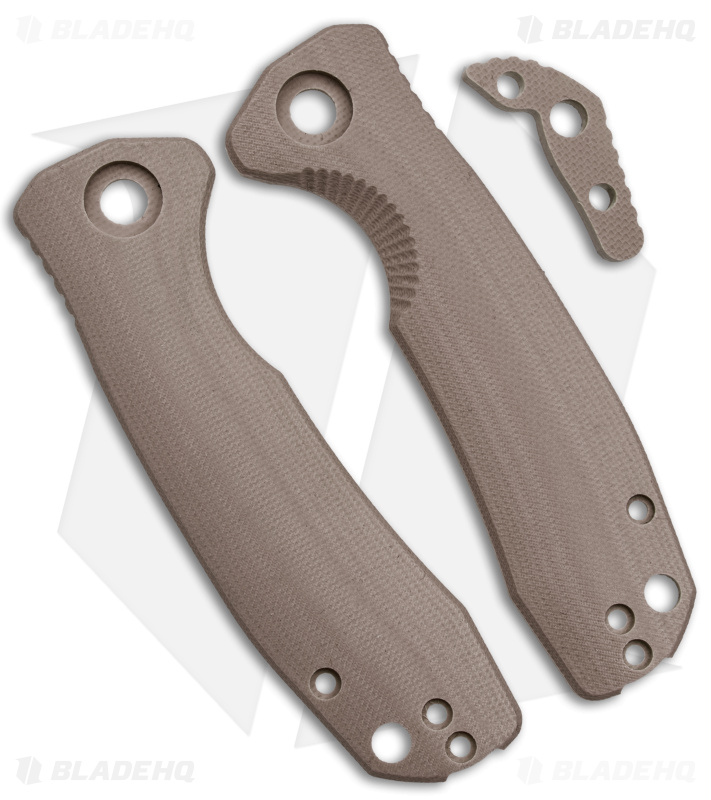 Honey Badger Knives Small Handle Set Desert Tan G-10