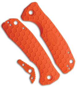 Honey Badger Knives Medium Handle Set Orange FRN