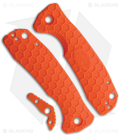 Honey Badger Knives Medium Handle Set Orange FRN 