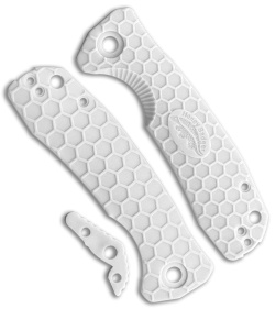 Honey Badger Knives Large Handle Set White FRN