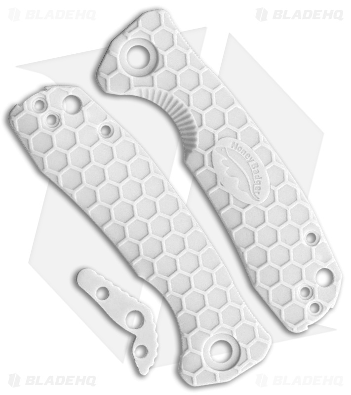 Honey Badger Knives Small Handle Set White FRN