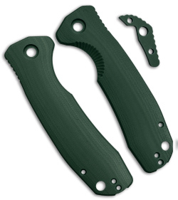 Honey Badger Knives Large Handle Set Foliage Green G-10