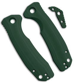 Honey Badger Knives Medium Handle Set Foliage Green G-10