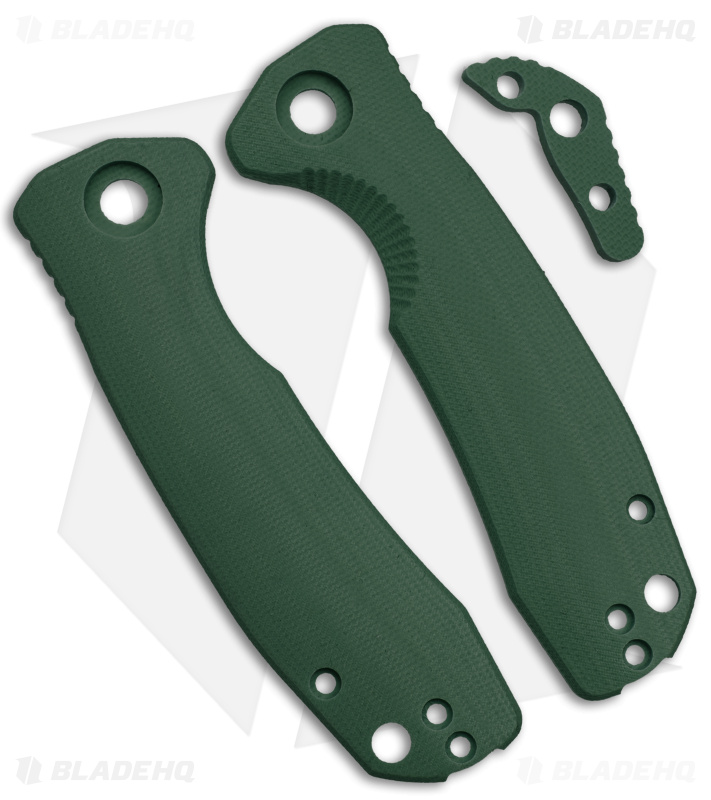 Honey Badger Knives Small Handle Set Foliage Green G-10