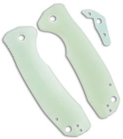 Honey Badger Knives Large Handle Set Jade G-10