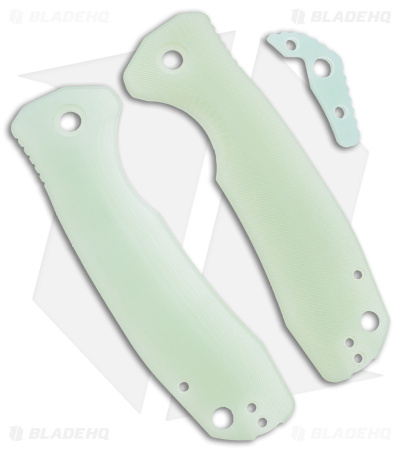 Honey Badger Knives Large Handle Set Jade G-10