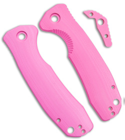 Honey Badger Knives Large Handle Set Pink G-10