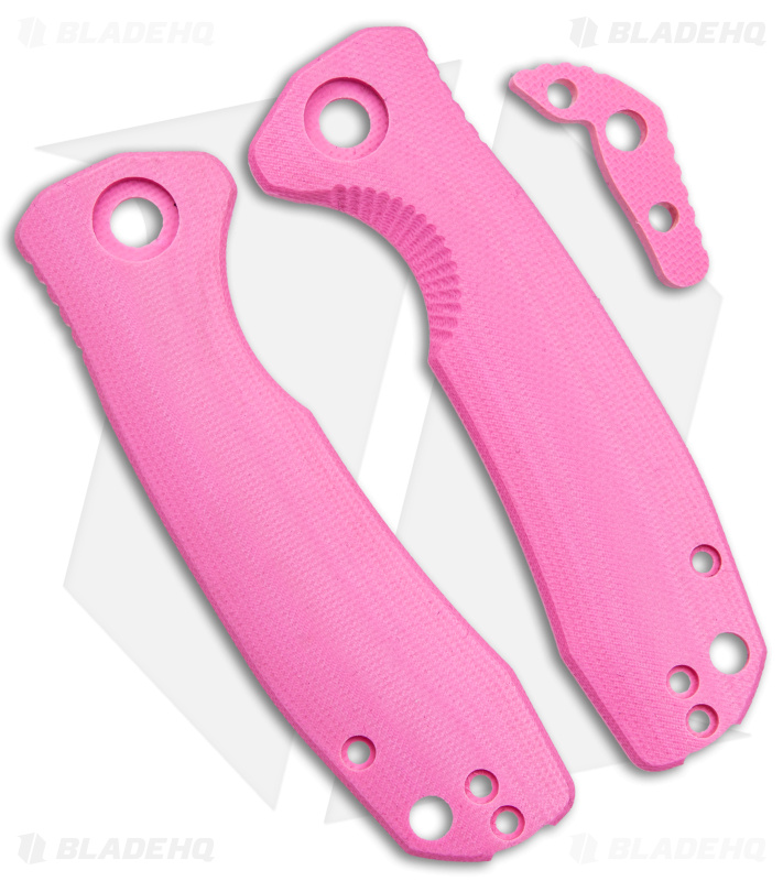 Honey Badger Knives Small Handle Set Pink G-10 - Blade HQ