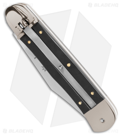 Hubertus 7.75" Lever Lock Rosewood Automatic Knife (3.375" Satin)