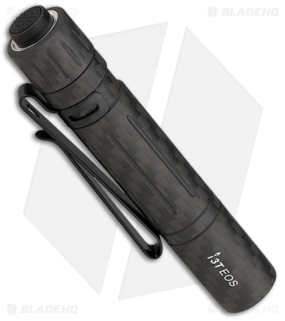 Olight i3T EOS Black Carbon Fiber Flashlight (180 Lumens)