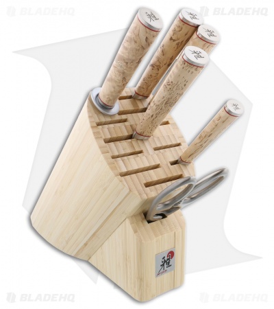 Miyabi Birchwood SG2 7 Piece Kitchen Knife Set