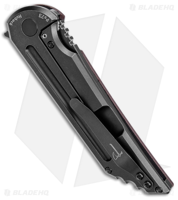 Jake Hoback Kwaiback MK6 Knife | Red G-10 - Blade HQ