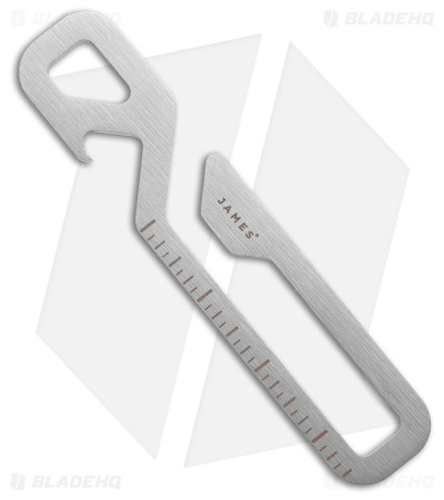 The James Brand Rowan Pocket Tool - Brushed Stainless