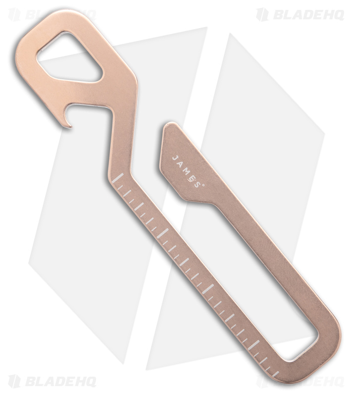 The James Brand Rowan Pocket Tool - Rose Gold Stainless