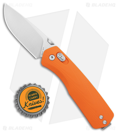 The James Brand The Carter Ambi-Slider Knife Orange (2.8" Satin)