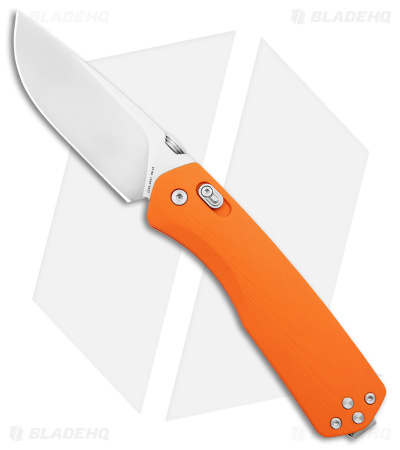 The James Brand The Carter XL Ambi-Slider Knife Orange G-10 (3.25" Satin)