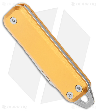 The James Brand The Elko Slip Joint Keychain Knife Canary (1.6" Satin)