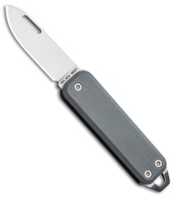 The James Brand The Elko Slip Joint Keychain Knife Gray G10 (1.6" Satin)