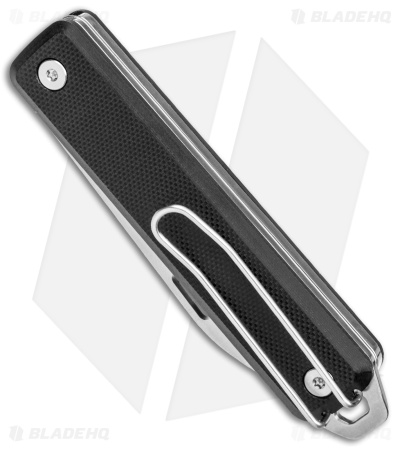 The James Brand The Ellis Lockback Knife & Tool w/Scissors Black (2.75" Plain)