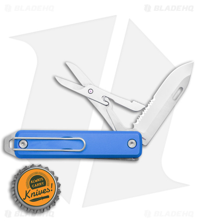 James Brand The Ellis Lockback Cerulean (Serr) - Blade HQ