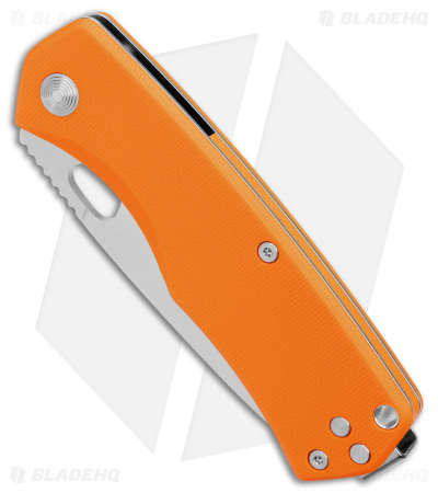 The James Brand The Folsom Liner Lock Knife Orange G-10 (2.75" Satin) 