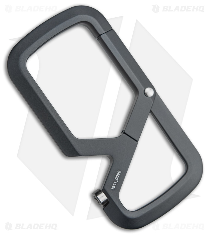 The James Brand The Mehlville Carabiner - Space Gray