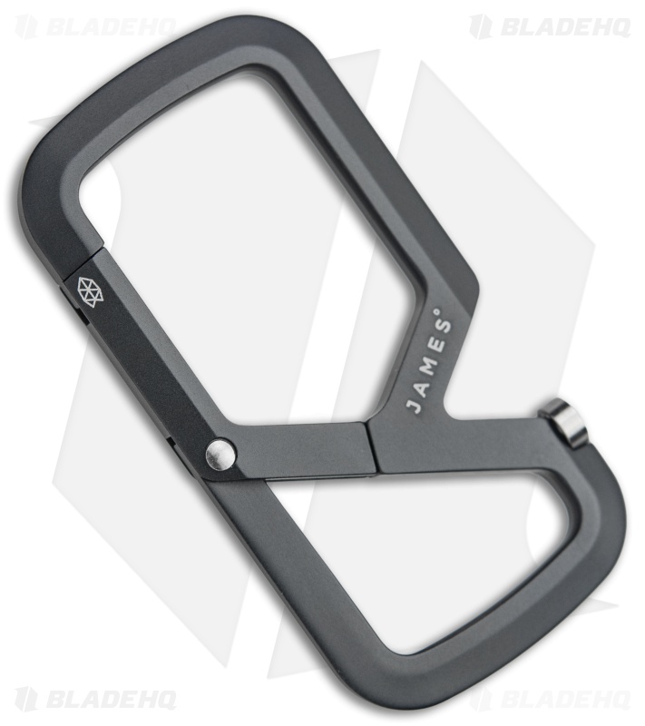 The James Brand The Mehlville Carabiner - Space Gray