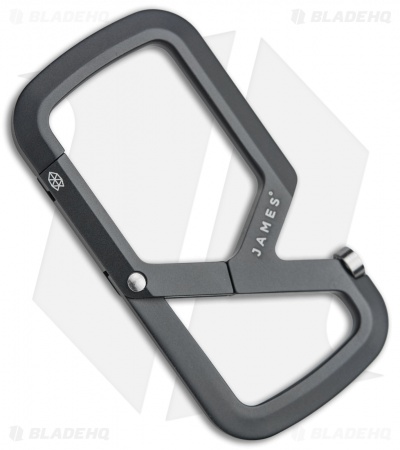 The James Brand The Mehlville Carabiner - Space Gray