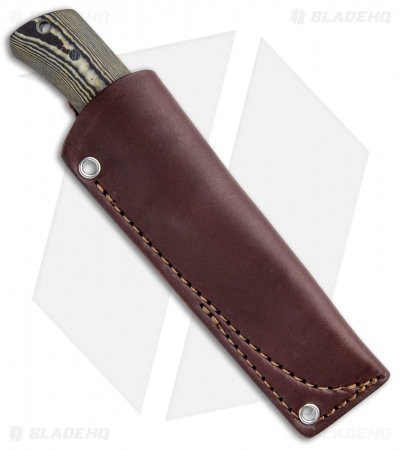 Jarosz Woodsman Fixed Blade Knife Richlite (3.75" Stonewash AEB-L)