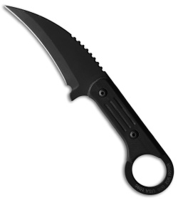 Jason Perry Blade Works Tactical Karambit Knife Black G-10 (3.6" Black)*DISCOUNT