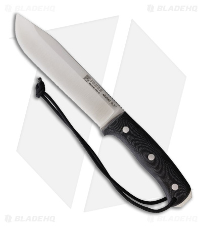 Joker Nomad Fixed Blade Knife Black Micarta 6.5