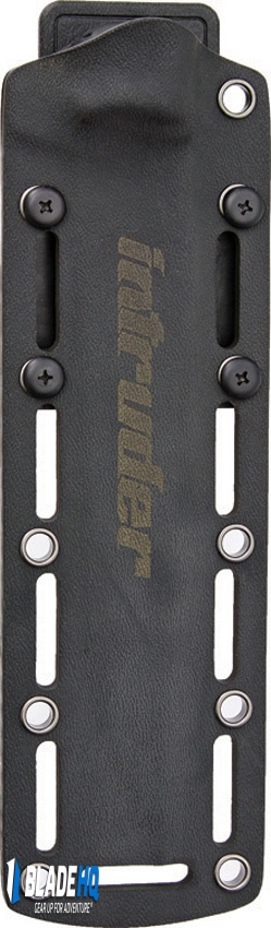 Kizlyar Supreme Intruder Fixed Blade Knife Green/Black Micarta (6.25" Black) 