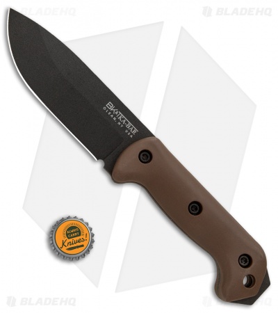 Ka-Bar Becker Campanion Fixed Blade Knife Flat Dark Earth (5.25" Black) BK2