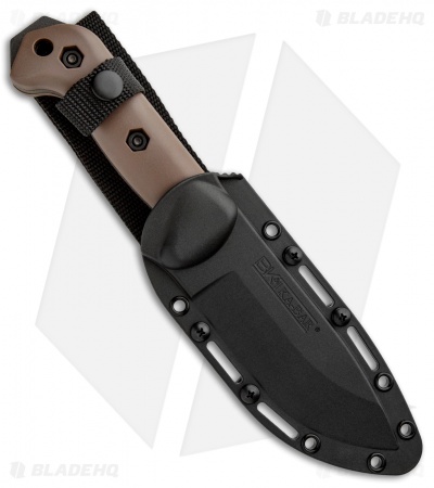Ka-Bar Becker Campanion Fixed Blade Knife Flat Dark Earth (5.25" Black) BK2