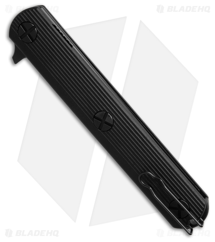 Ka-Bar John Ek Commando Liner Lock Knife Black GFN (4" Black) EK201