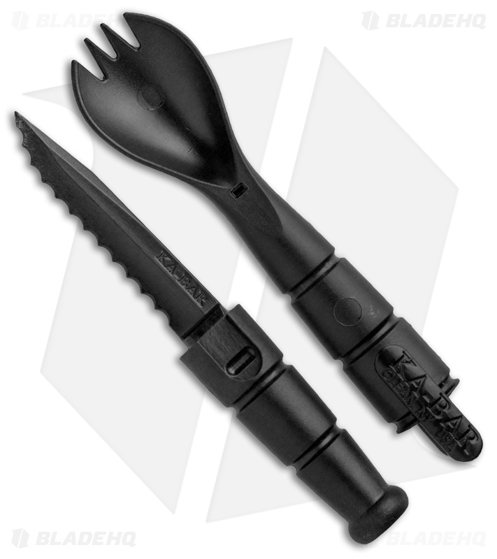 KA-BAR ナイフセット Ka-Bar Field Kit Spork/Knife 3 Pack (Black, Brown, OD Green
