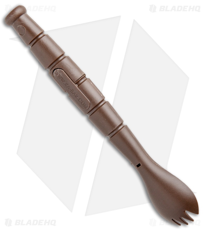Ka-Bar Field Kit Spork/Knife 3 Pack (Black, Brown, OD Green)