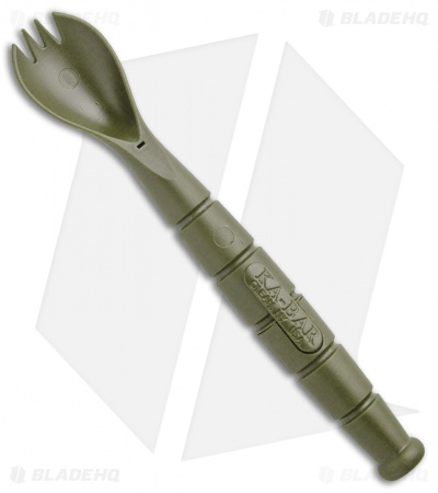 Ka-Bar Field Kit Spork/Knife 3 Pack (Black, Brown, OD Green)