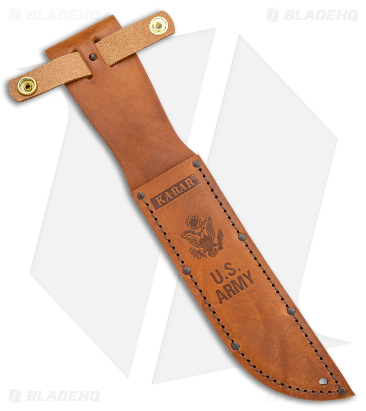 Ka-Bar U.S. Army Leather Sheath - Brown