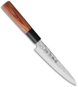 Kanetsune Fruit Knife ST-200 4.125 Wild Cherry Wood KC077 - Blade HQ