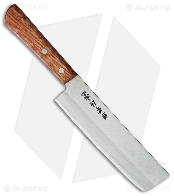 Kanetsune Usubagata Kitchen Knife Plywood (6.5" San Mai)  KC351