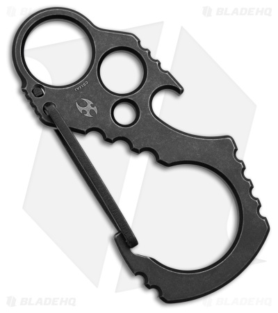 Kansept EDC Tools Carabiner - Blackwash Titanium