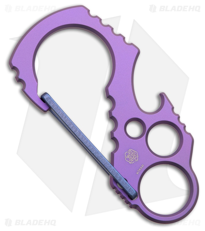 Kansept Climbing Carabiner Purple Titanium 