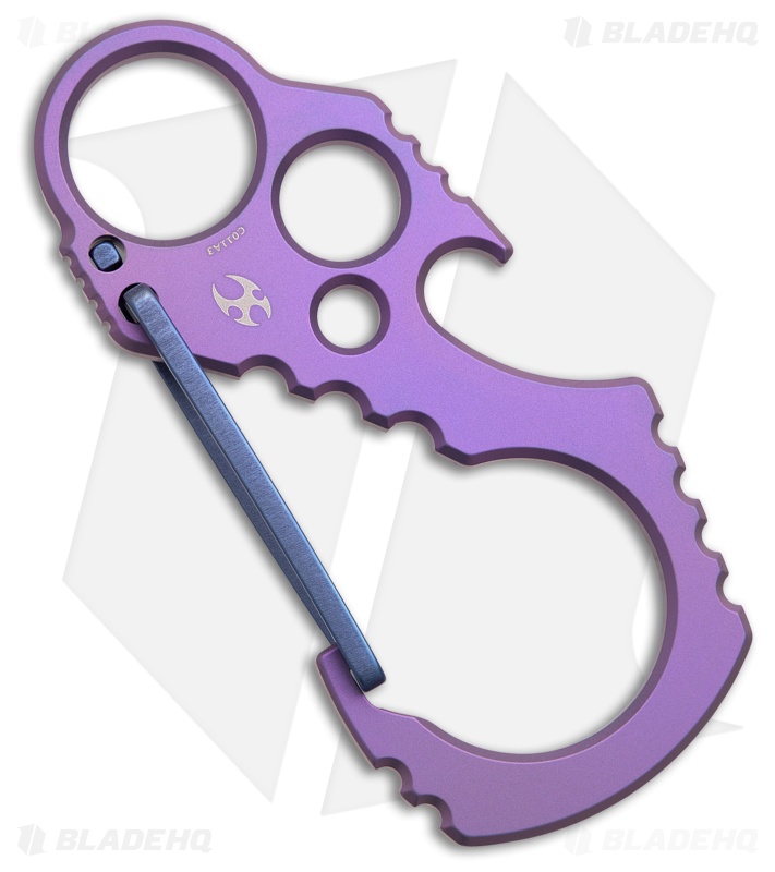 Kansept Climbing Carabiner Purple Titanium 