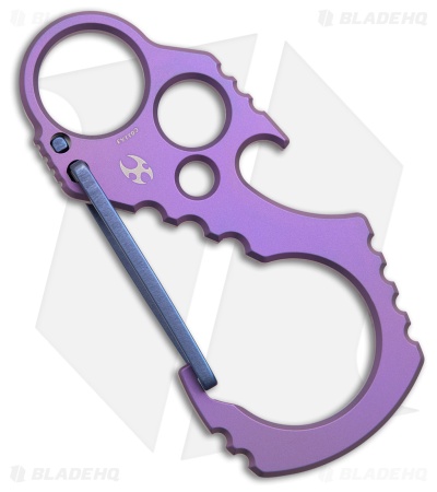 Kansept Climbing Carabiner Purple Titanium 
