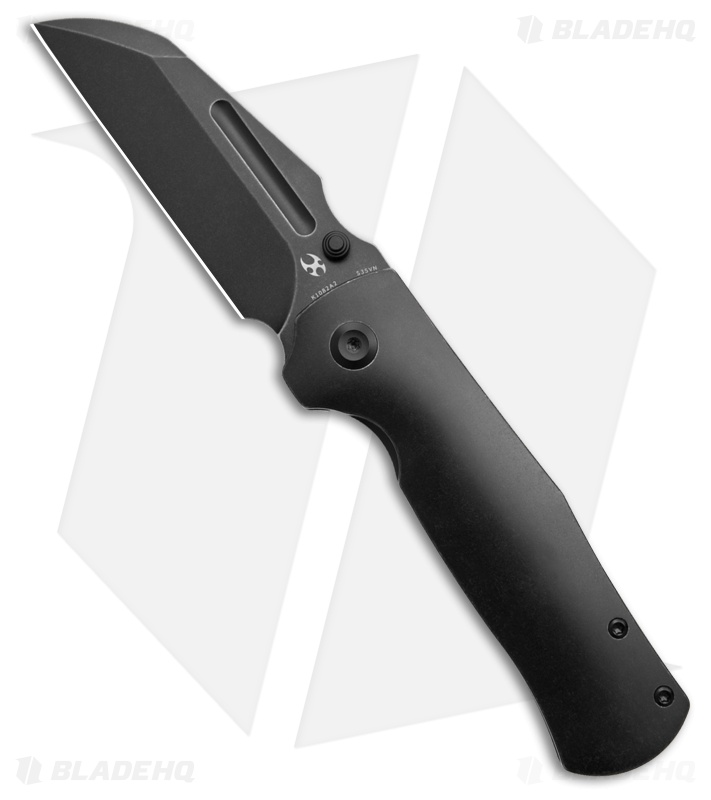 Kansept Knives Dreadnaught Knife Black Titanium Black SW