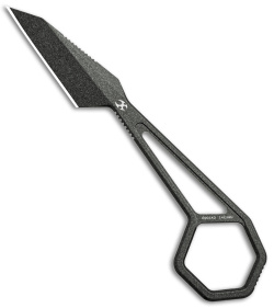Kansept Ostap Hel HEX Fixed Blade Neck Knife (2.25&quot; Dark Gray) | 153558